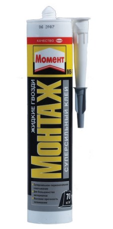 Клей монтажный [жидкие гвозди] Момент Монтаж Суперсильный МВ-70