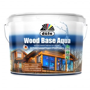 Грунт для защиты древесины Dufa Wood Base Aqua