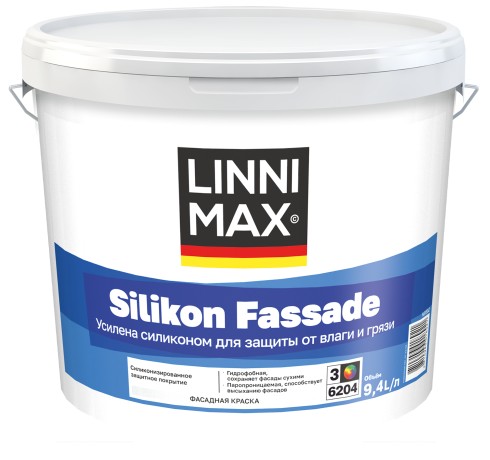 Краска фасадная силиконовая LinniMax Silikon Fassade