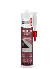 Герметик акриловый для дерева и паркета Kudo