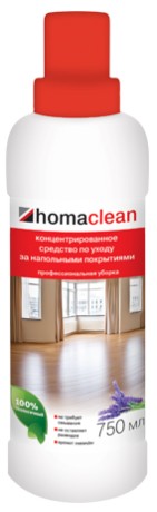 Средство для ухода за напольными покрытиями Homaclean
