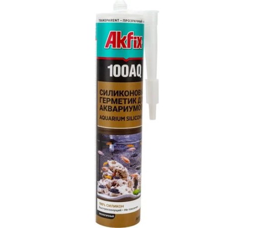 Герметик силиконовый аквариумный Akfix 100AQ