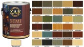 Пропитка защитно-декоративная Zar Semi-Transparant Deck and Siding