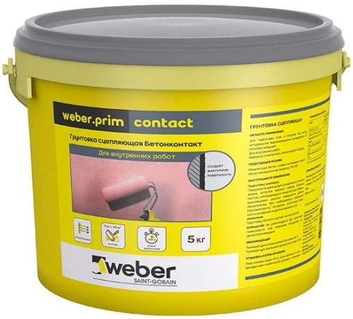 Грунтовка Вебер Ветонит Weber.Prim Contact