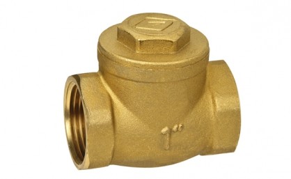 Клапан обратный с латунным сердечником, поворотный Bugatti Арт. 180