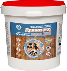 Антисептик торирующий защитный Краско Древотекс «2 в 1» Aqua