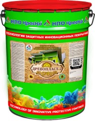 Краска фасадная Краско Древопласт