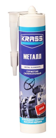 Герметик силиконовый Krass Для металла