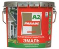 Эмаль атмосферостойкая полуматовая на алкидной основе Parade A2