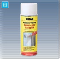 Эмаль для батарей Pufas Radiator-Spray