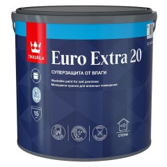Краска моющаяся полуматовая Тиккурила Евро Экстра-20