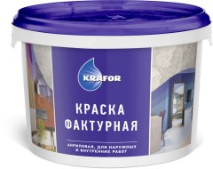 Краска фактурная Krafor
