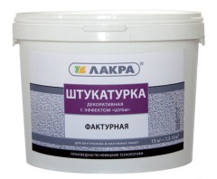 Штукатурка Лакра декоративная с эффектом «Шубы»