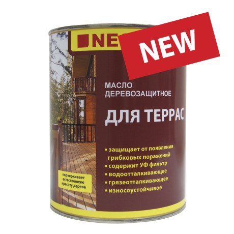 Масло деревозащитное для террас NEOMID Терраса Oil
