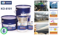 Эмаль термостойкая Elcon КО-8101