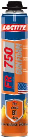 Пена монтажная огнеупорная Loctite FR750