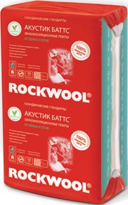 Плита звукопоглощающая Rockwool Акустик Баттс