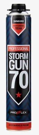 Пена монтажная Profflex Storm GUN 70 Зима