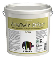 Шпатлевка Caparol ArteTwin Effect Gold