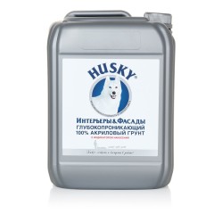 Грунт 100% акриловый глубокопроникающий HUSKY