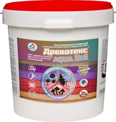 Антисептик кроющий Краско Древотекс «3 в 1» Aqua