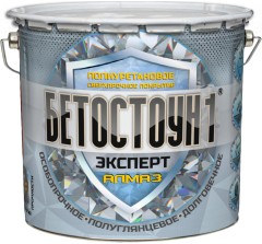 Эмаль для бетонных полов Красковия Бетостоун-1 Эксперт Алмаз