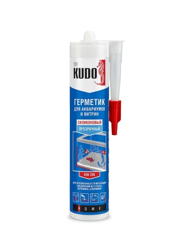 Герметик силиконовый для аквариумов и витрин Kudo
