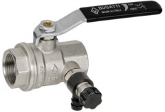 Кран шаровой с дренажем и воздухоотводчиком Bugatti,