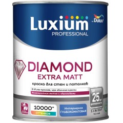 Краска для внутренних работ Luxium [Dulux] Diamond Extra Matt