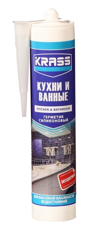 Герметик Krass Для кухни и ванной