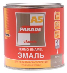 Эмаль термостойкая для радиаторов Parade A5 80°С
