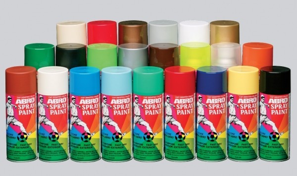 Краска спрей Abro Премиум