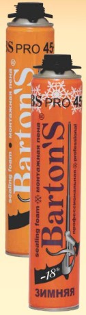 Пена монтажная Bartons BS PRO 45+