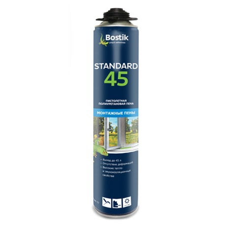 Пена монтажная пистолетная Bostik Standart 45