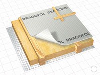 Плёнка армированная с микроперфорацией Delta Dragofol