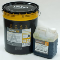 Шпаклевка полиуретановая для бетона Элакор-ПУ 2K