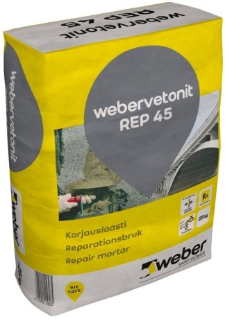 Раствор на цементной основе Вебер Ветонит Rep 45