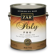 Лак профессиональный полиуретановый для внутренних работ Zar Interior Oil Base Poly PRO