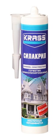 Герметик силиконизированный Krass Универсальный