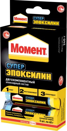 Клей эпоксидный Момент Супер Эпоксилин