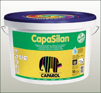 Краска интерьерная на основе силиконовых смол Caparol CapaSilan
