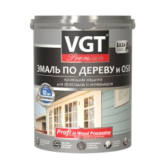 Эмаль акриловая по дереву и OSB ВГТ
