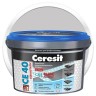 Затирка эластичная водоотталкивающая Ceresit CE 40 Aquastatic