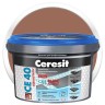 Затирка эластичная водоотталкивающая Ceresit CE 40 Aquastatic