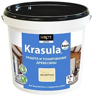 Состав защитно-декоративный Норт Krasula Aqua