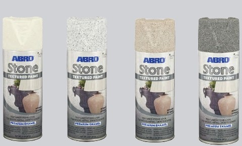 Краска спрей декоративная Abro Камень