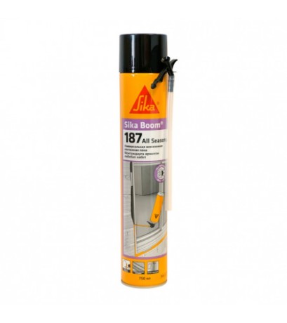 Пена монтажная бытовая с трубочкой Sika SikaBoom-187 All Seasons