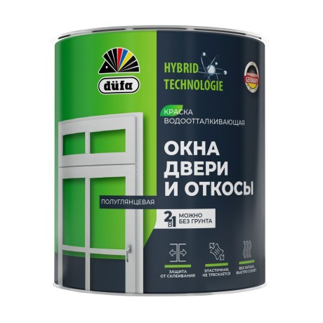 Эмаль акриловая для окон, дверей и откосов Dufa