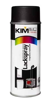 Краска аэрозольная KIM TEC термостойкая