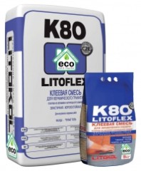 Смесь клеевая Литокол Литофлекс К80 Эко